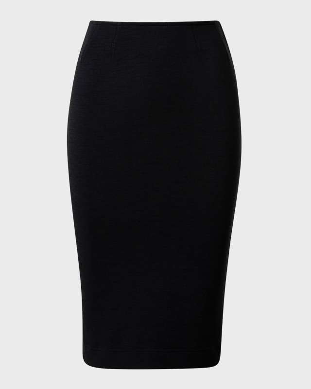 Scuba Jersey Pencil Skirt